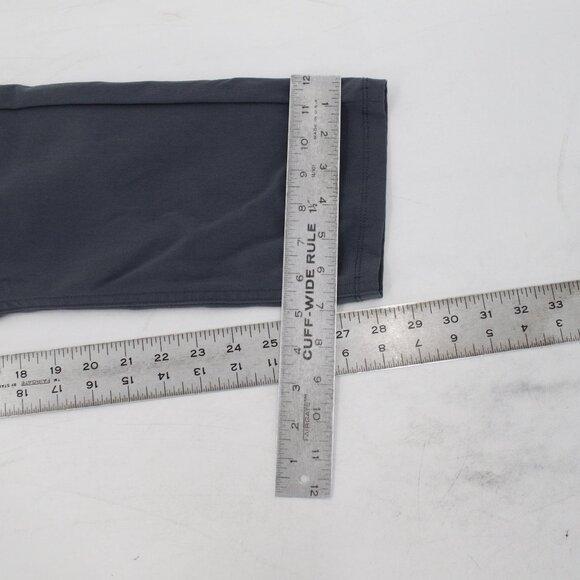 Western Rise Pants Mens 32 L28 Gray AT Utility Durable Outdoor Hiking Slim mid - Picture 6 of 11